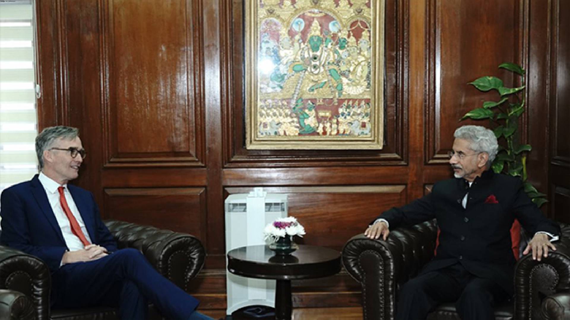 EAM Jaishankar thanks outgoing UK envoy Alex Ellis for strengthening ties with India